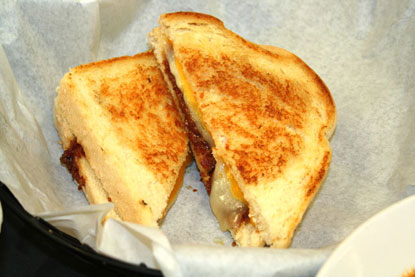 House Made Bacon Jam Grilled Cheese